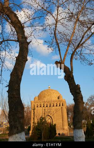 L'Ouzbékistan, Boukhara, patrimoine mondial de l'UNESCO, le mausolée d'Ismail Samani Banque D'Images