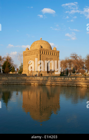 L'Ouzbékistan, Boukhara, patrimoine mondial de l'UNESCO, le mausolée d'Ismail Samani Banque D'Images