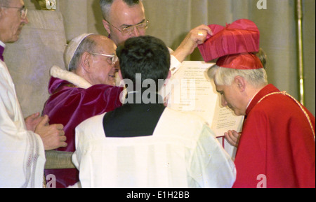 Paolo VI nommer le cardinal Joseph Ratzinger - 27 juin 1977 Banque D'Images