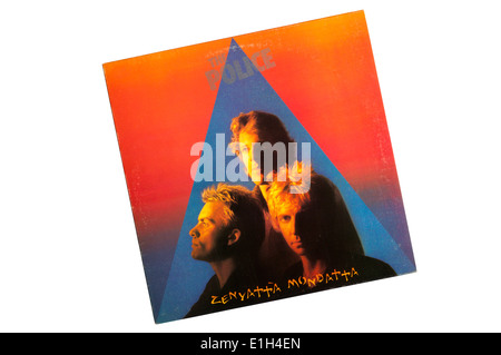 Zenyatta Mondatta est le 3e album de la police, publié en 1980. Banque D'Images