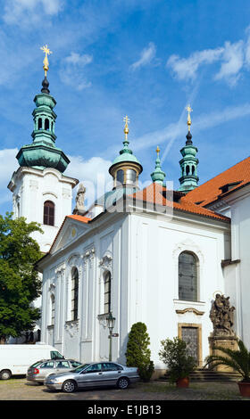 Le monastère de Strahov (Prague, République Tchèque) Banque D'Images