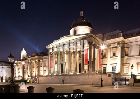 La National Gallery de Londres. Banque D'Images