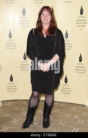 Eimear McBride arrivant pour le Baileys Women's Prize for Fiction Awards, au Royal Festival Hall, Londres. 04/06/2014/photo alliance Banque D'Images