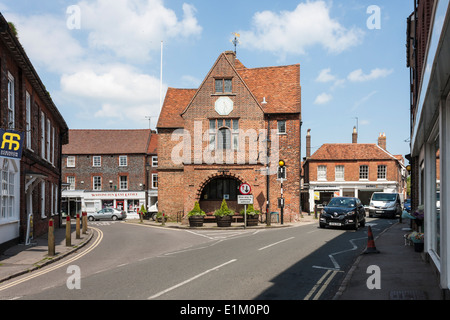 Watlington Ville et Halle, Oxfordshire, England, GB, au Royaume-Uni. Banque D'Images