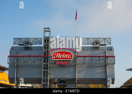 Heinz Field de Pittsburgh, PA Banque D'Images