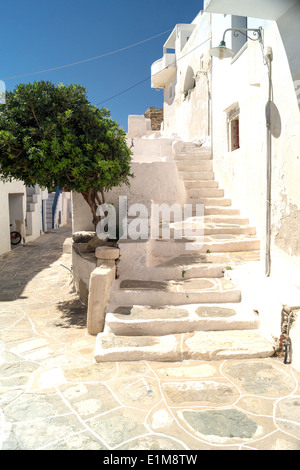 Maison traditionnelle grecque sur l'île de Sifnos, Grèce Banque D'Images