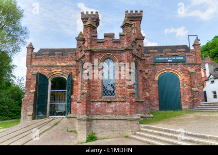 Le Musée de l'Ironbridge Gorge située dans le Shropshire Telford Banque D'Images