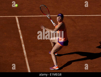 Paris, France. Le 05 juin, 2014. Tennis, Open de France, de Roland Garros : Simona (ROU) Credit : Henk Koster/Alamy Live News Banque D'Images