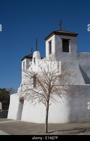 USA, Nouveau Mexique, isleta pueblo, San Agustin de la Isleta Mission, fondée 1622 Banque D'Images