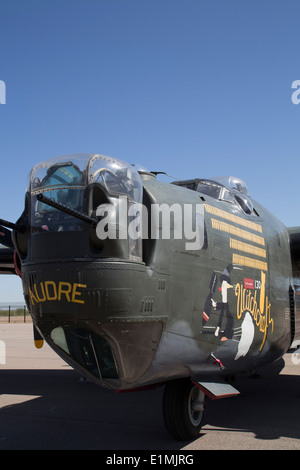 USA, Arizona, Marana, Marana Reginald Aéroport, Ailes de Liberté, Airshow, Consolidated B-24J Liberator Banque D'Images