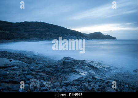 Crackington Haven au Seascape Beach North Cornwall Banque D'Images