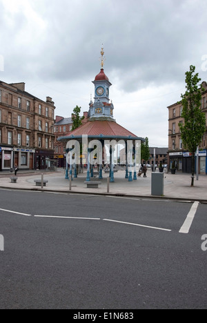 Les sept manières Bridgeton Cross Glasgow & le parapluie Banque D'Images