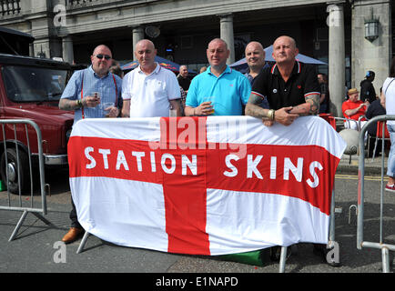 Brighton Sussex Royaume-Uni- des centaines de skinheads de tout le pays profitent du week-end annuel Great skinhead Reunion Banque D'Images