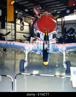 Curtiss P-40N Air Museum, Kalamazoo, MI Banque D'Images