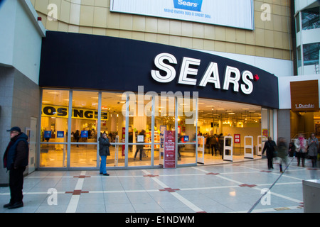 Sears, montrer ce qui n'est pas plus dans le centre Eaton. Banque D'Images