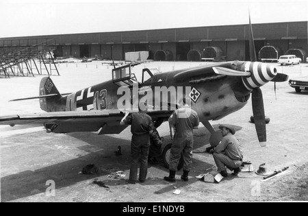 Hispano HA-1112, N109MOI Banque D'Images