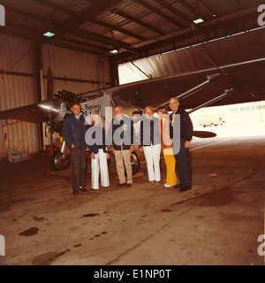 La photo de la collection spéciale Barbara Kibbee Jayne de Calverton, New York, prise en 1977, capture des moments importants de l'histoire de l'aviation, en se concentrant sur les importants développements aéronautiques et aéronautiques de cette époque. Banque D'Images