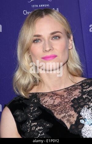 Los Angeles, Californie, USA. 7 juin, 2014. L'actrice Diane Kruger assiste à la 13e édition de Chrysalis Butterfly Ball au Mandeville Canyon Estate à Los Angeles. © TLeopold ZUMAPRESS.com/Alamy/Photos/Globe Live News Banque D'Images