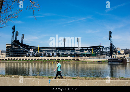 PNC Park home de la Pittsburgh Pirates. Pittsburgh en Pennsylvanie Banque D'Images