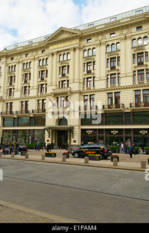 Bristol Hotel de luxe à Varsovie, Pologne. Banque D'Images