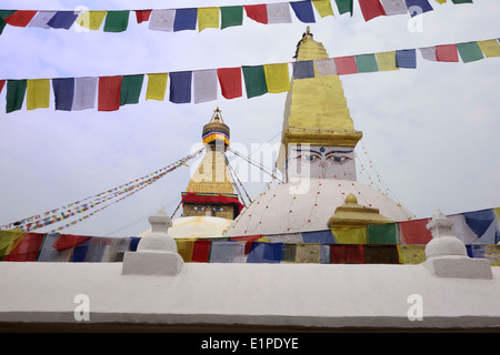 Boudhanath, Himalaya, Katmandou, Népal, Asie Banque D'Images