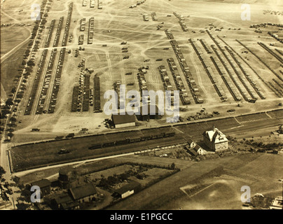 Le 1st Aero Squadron, créé pendant la première Guerre mondiale, fut la première unité aérienne américaine. Il a joué un rôle central dans le développement de l'aviation militaire américaine, fournissant reconnaissance, bombardement et soutien pendant les premières opérations de combat. Banque D'Images