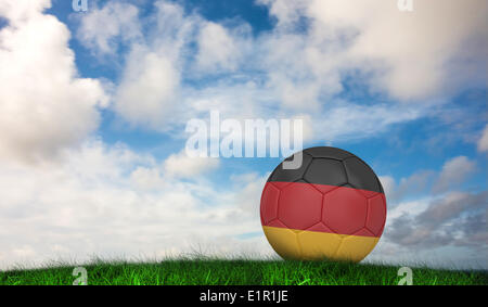 Image composite du football en Allemagne couleurs Banque D'Images