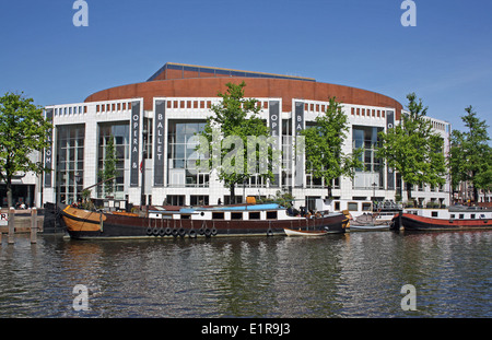 L'Opéra et le Ballet National d'Amsterdam Banque D'Images