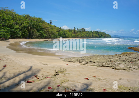 Plage des Caraïbes du Costa Rica, Playa Chiquita, Puerto Viejo de Talamanca Banque D'Images