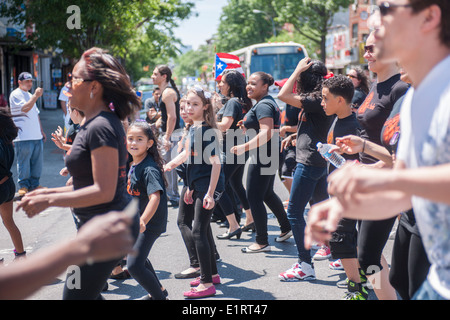 Brooklyn Puerto Rican Day Parade dans le quartier de Bushwick à Brooklyn New York Banque D'Images