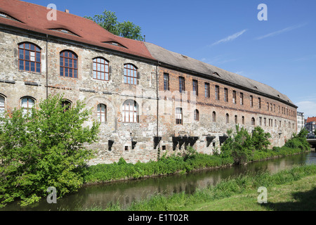 Neue Residenz, Saale, Sachsen-Anhalt, Allemagne Banque D'Images