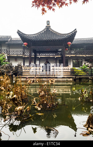 Jardin Chinois à Yangzhou, Chine Banque D'Images