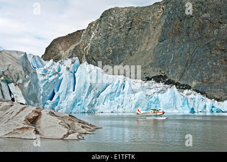 De Havallin sur avion Beaver Lake Jacobson dans la chaîne côtière de la Colombie-Britannique Canada Banque D'Images