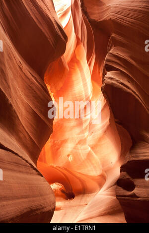 Arizona, Page, Slot Canyons, Upper Antelope Canyon, États-Unis Banque D'Images