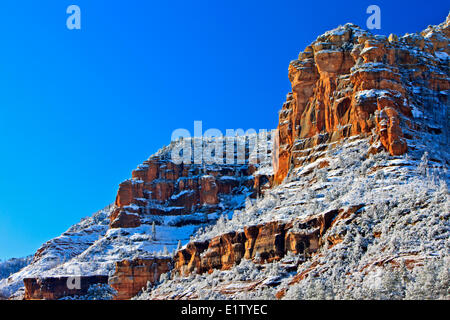 Slide Rock State Park, , Sedona, Arizona, USA, Oak Creek Canyon Banque D'Images