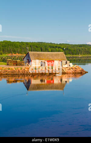 Point de framboise, Bayview, Prince Edward Island, Canada Banque D'Images