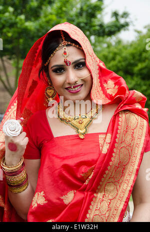 Festival culturel, Boishakhi Mela, pour communauté sud-asiatique, l'Est de Londres, Angleterre Banque D'Images