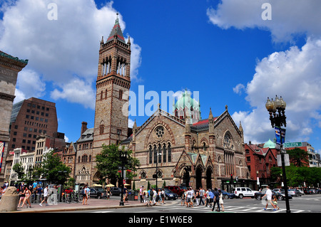 Boston, MA : Ancienne église du sud de Copley Square Banque D'Images