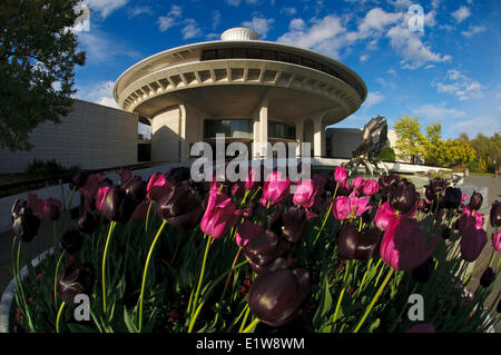 HR Macmillan Space Centre à Vanier Park. Quartier Kitsilano, Vancouver, British Columbia, Canada Banque D'Images