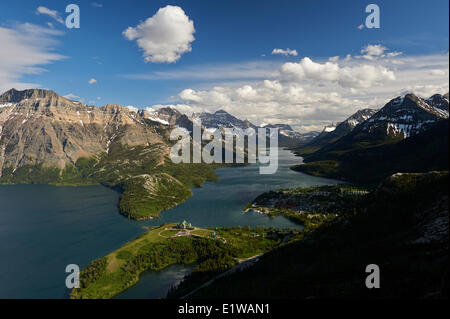 Waterton Lakes National Park, Prince of Wales Hotel, Alberta, Canada Banque D'Images