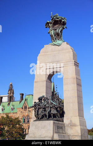 Monument commémoratif de guerre du Canada, Ottawa, Ontario, Canada Banque D'Images