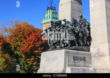 Monument commémoratif de guerre du Canada, Ottawa, Ontario, Canada Banque D'Images