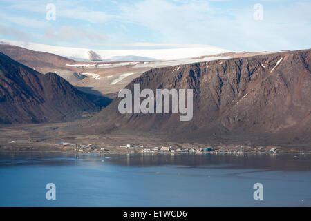 Grise Fiord, Nunavut, Canada. Banque D'Images