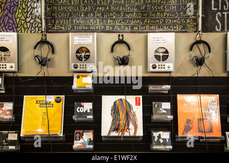 Rough Trade NYC, Brooklyn Banque D'Images