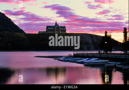 Hôtel Prince de Galles, parc national des Lacs-Waterton, Alberta, Canada Banque D'Images