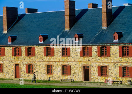 Site national historique de Louisbourg, île du Cap-Breton, Nouvelle-Écosse, Canada Banque D'Images