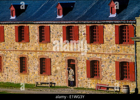 Site national historique de Louisbourg, île du Cap-Breton, Nouvelle-Écosse, Canada Banque D'Images