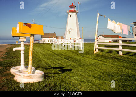 Phare, East Point, Prince Edward Island, Canada Banque D'Images