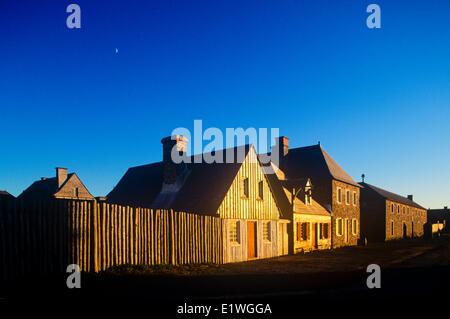 Fortress of Louisbourg National Historic Site, l'île du Cap-Breton, Nouvelle-Écosse, Canada Banque D'Images