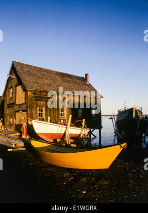 Dory Shop, Lunenburg, Nouvelle-Écosse, Canada, Banque D'Images